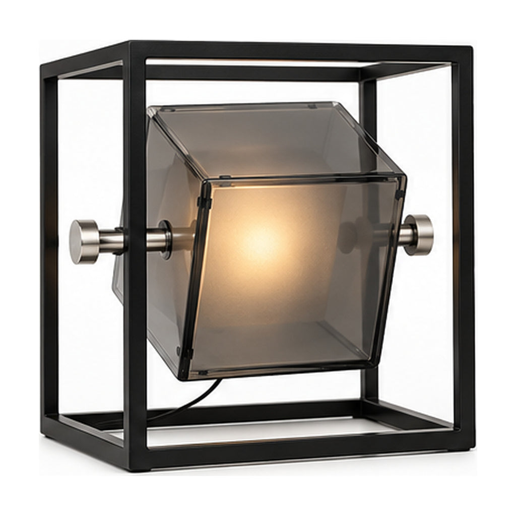 Lampe Cube Pivot – Luminaire orientable à double structure
