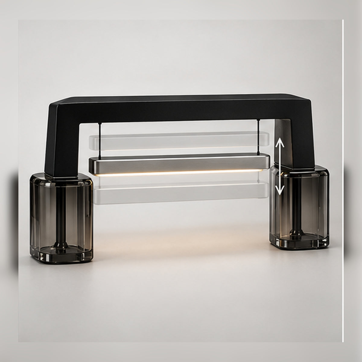Lampe Pont Magnétique – Éclairage compact à barre flottante