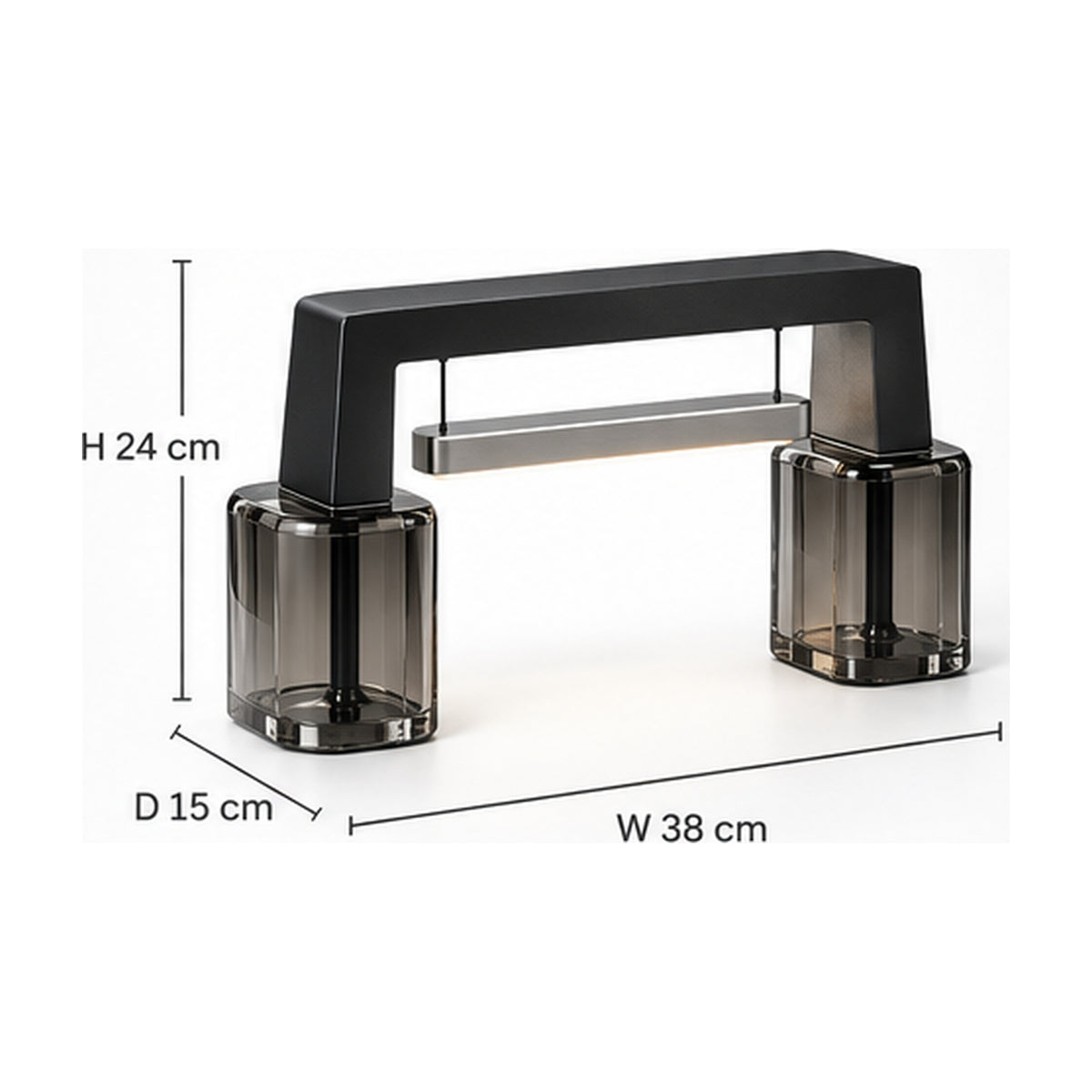 Lampe Pont Magnétique – Éclairage compact à barre flottante
